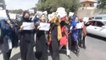 Una manifestación de mujeres afganas rompe el silencio en Kabul