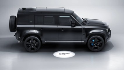 Land Rover sort son "Defender Bond Edition"