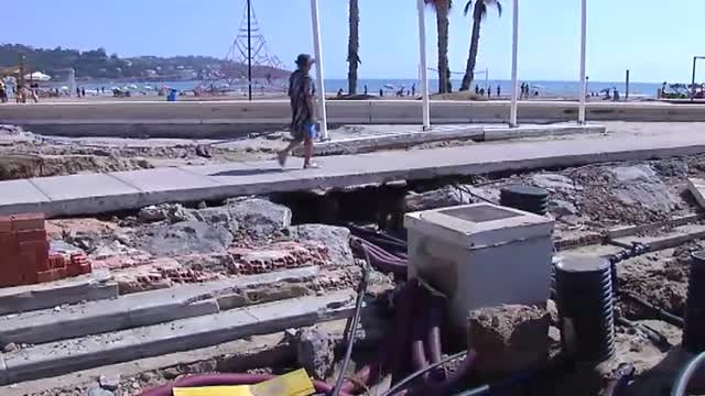 Playas arrasadas en el Levante