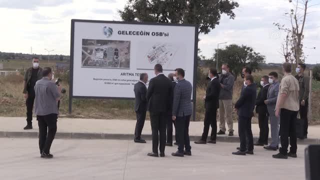 KIRKLARELİ - TBMM Başkanı Şentop, Kırklareli OSB'deki altyapı ve üstyapı tesislerinin açılışında konuştu (2)