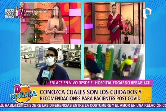 D´Mañana: conozca todo sobre los cuidados y atenciones para un paciente post covid