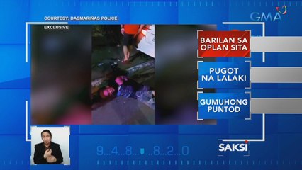 Oplan sita, nauwi sa barilan | Saksi