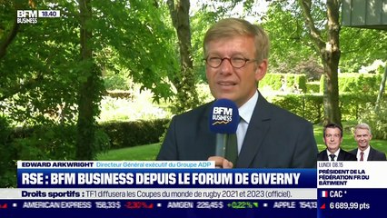 Edward Arkwright (ADP) : "Le Forum de Giverny est un bel endroit pour pouvoir témoigner de l'engagement de ADP dans la RSE" - 03/09