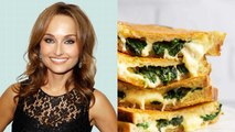 Giada De Laurentiis Mashed Up Grilled Cheese and Spinach Dip for the Ultimate Sandwich