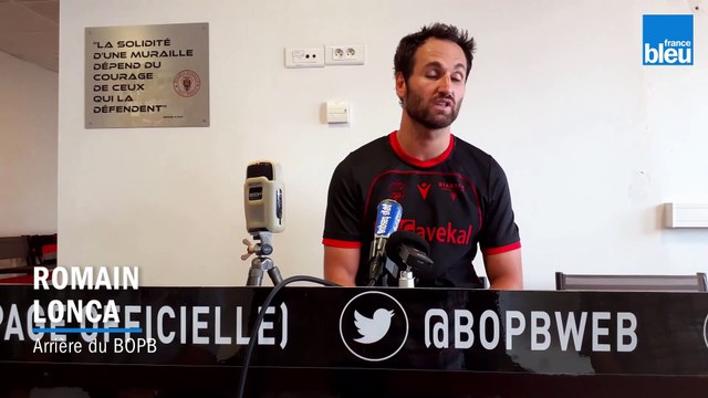 Romain Lonca très excité avant 1er match contre l'UBB