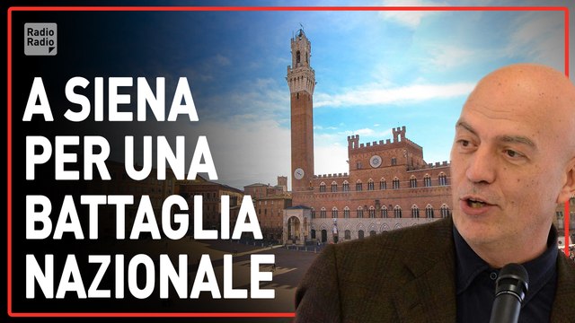 A Siena ho accettato una sfida: dite a Letta di non star sereno - Marco Rizzo