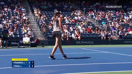 Face à une Rybakina diminuée, Halep file en 8e : le résumé du match