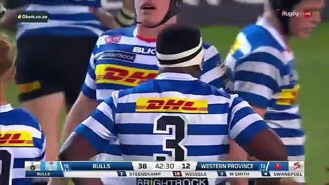 Blue Bulls vs Western Province 2021-09-03 Currie Cup Semi-Final Second Half