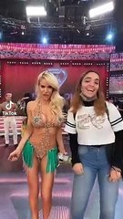 More Andrade en la pista de La Academia de ShowMatch con Luli Salazar