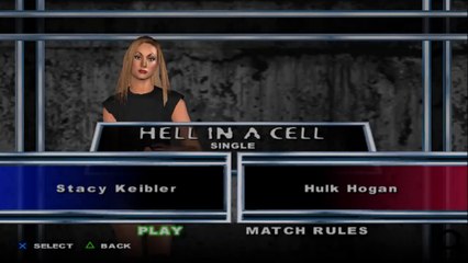 Here Comes the Pain Stacy Keibler(ovr 100) vs Hulk Hogan