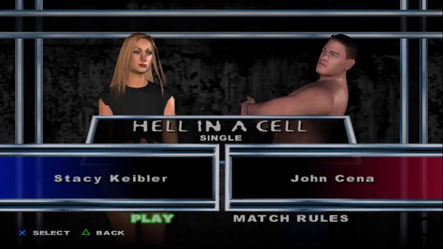 Here Comes the Pain Stacy Keibler(ovr 100) vs John Cena