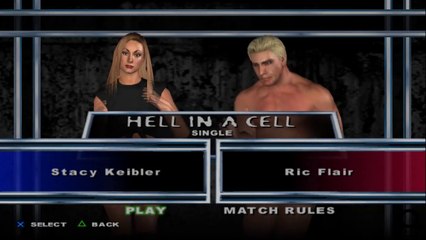 Here Comes the Pain Stacy Keibler(ovr 100) vs Ric Flair