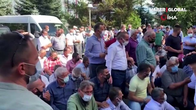 Kayseri'de otobüsçü esnafından 'fiyat' eylemi