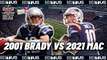 2001 Tom Brady vs 2021 Mac Jones