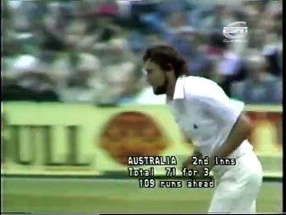 England v Australia 6th Test 1981 at The Oval Day 4