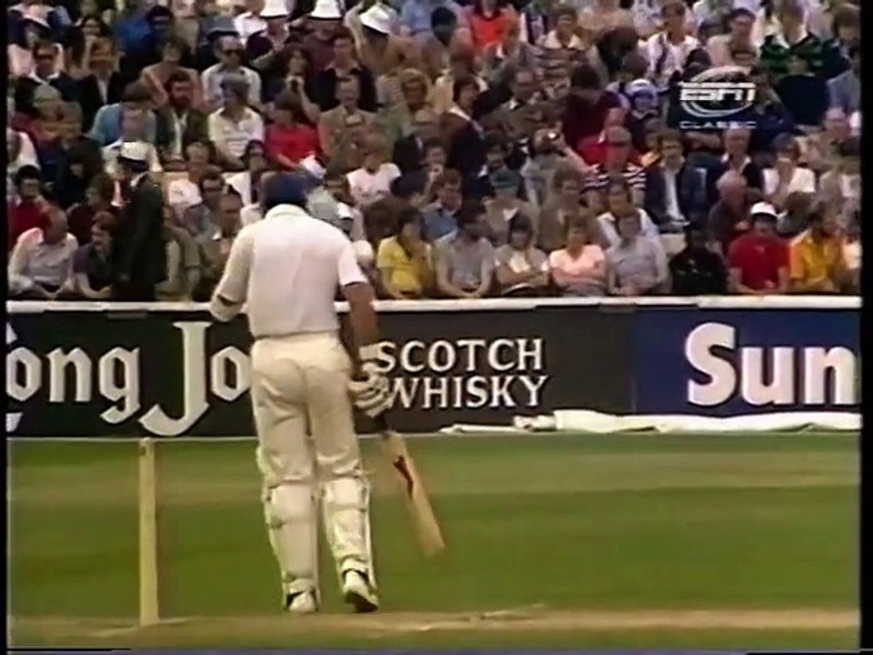 England v Australia 6th Test 1981 at The Oval Day 3
