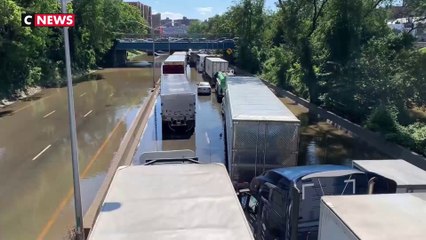 Les dégâts de la tempête Ida à New York