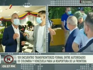 Venezuela y Colombia sostuvieron 1er encuentro para estudiar reapertura comercial de la frontera