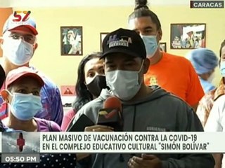 Entérate l Complejo Educativo Cultural Simón Bolívar se suma a plan de vacunación contra la Covid-19