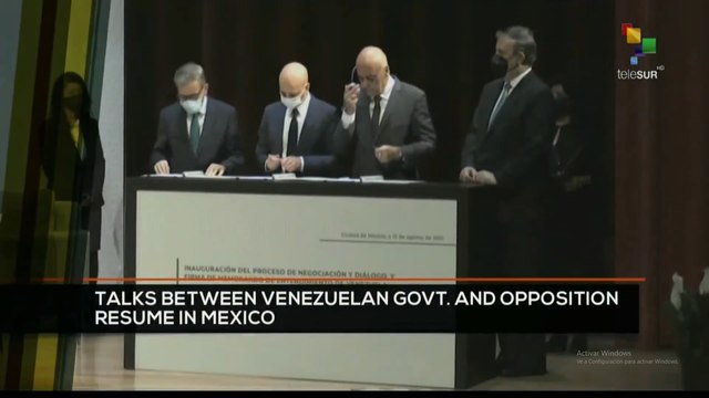 FTS 03-09 18:30 Talks between Venezuelan Govt. and opposition resume in Mexico