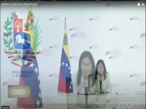 Vicepdta. Delcy Rodríguez participó en la videoconferencia América Latina en la Encrucijada