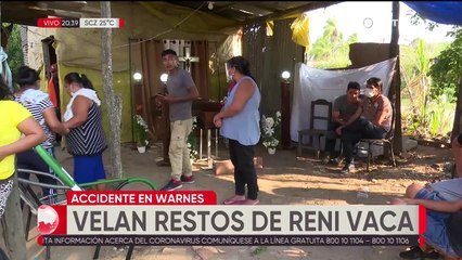 Velan por segundo día a una madre y su hija muertas en un accidente en Warnes pues no hay dinero para el entierro