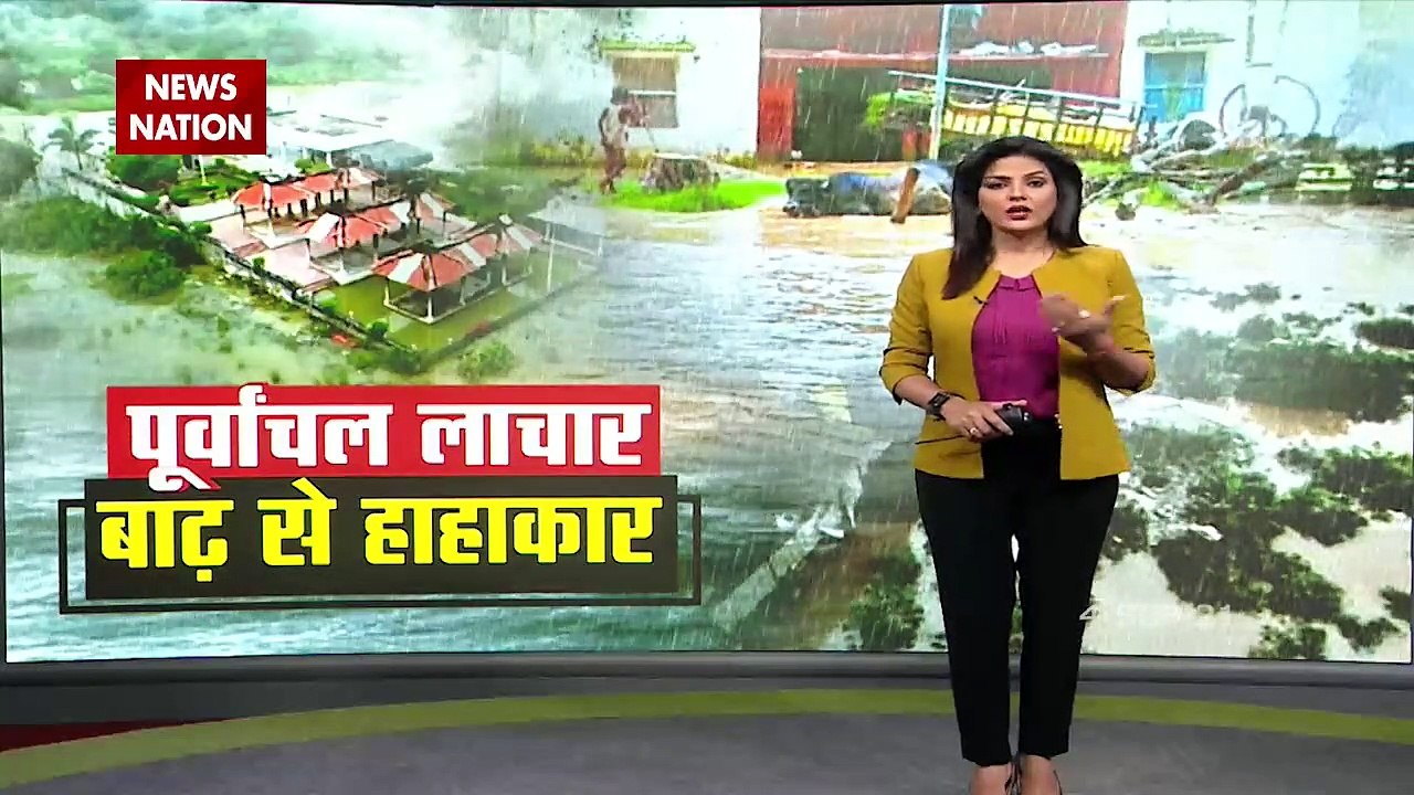 Flood: Heavy rainfall pours flood miseries in several area of UP