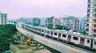 Dhaka Metro Rail First Time Run In Road Of Dhaka || Bangladesh | TN TechZone