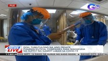 DOH: Tumutulong na ang private pharmaceutical companies para makakuha ng supply ng gamot laban sa COVID-19 | News Live