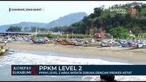 PPKM Level 2 Area Wisata Dibuka Dengan Prokes Ketat