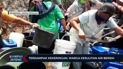 Terdampak Kekeringan, Warga Kesulitan Air Bersih
