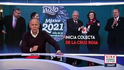 Arranca la Colecta Nacional 2021 de la Cruz Roja Mexicana