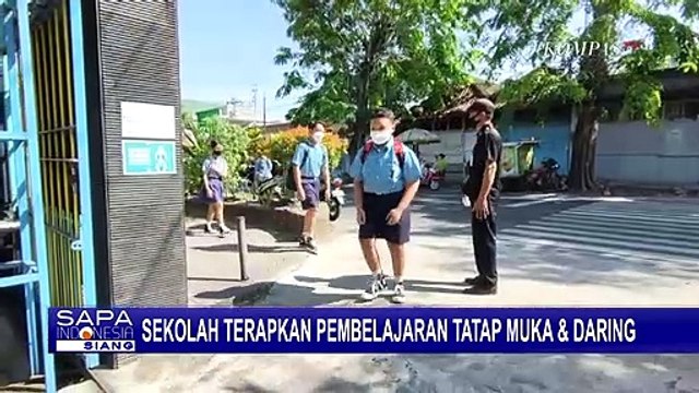 Sekolah Dasar Warga Solo Gelar Pembelajaran Tatap Muka dan Daring