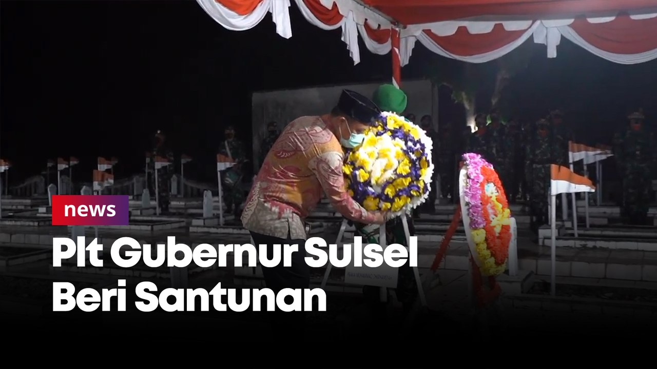 Hadiri Pemakaman Korban Gugur Serangan KKB, Plt Gubernur Sulses Beri Santunan