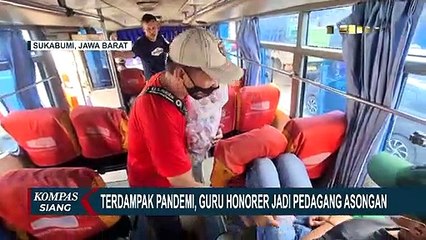 Menggerus Hati, Guru Honorer Ini Beralih Jualan Permen Jahe untuk Hidupi Keluarga