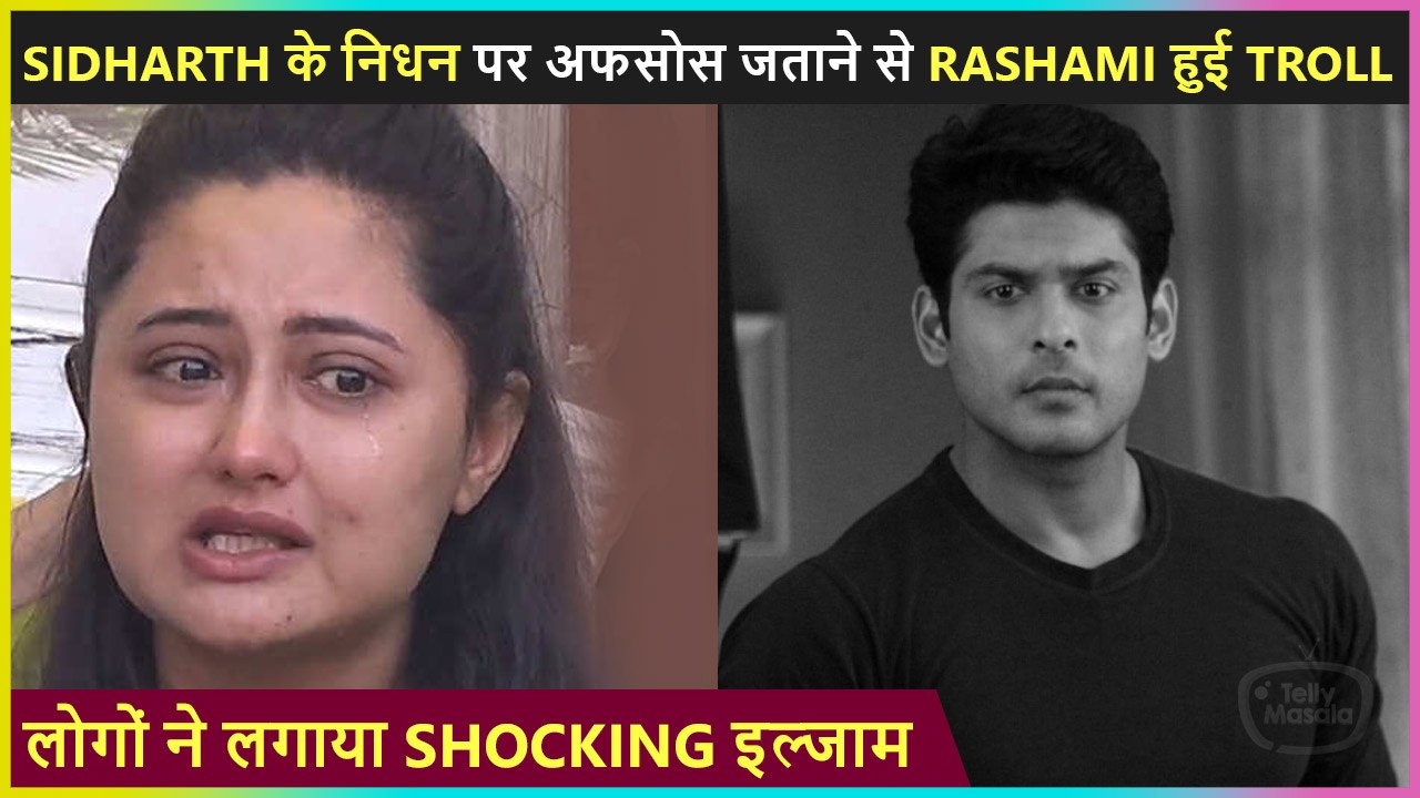 Rashami Desai Brutally TROLLED For Sharing Emotional Post On Sidharth' Sad Demise