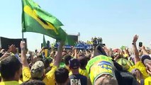 Bolsonaro ataca ministros do STF durante discurso em Brasília