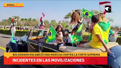 Incidentes en las movilizaciones