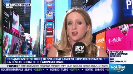 What's up New York : Des anciens de TikTok et de Snapchat lancent l'application Mayk.it, un réseau social de création musicale - 07/09