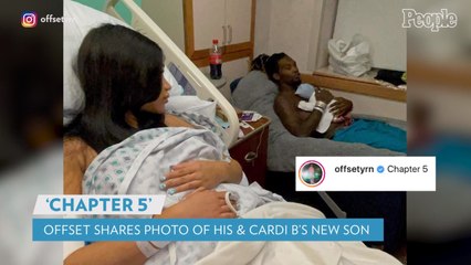 Offset Shares Sweet Hospital Photo After Welcoming New Baby Boy: 'Chapter 5'
