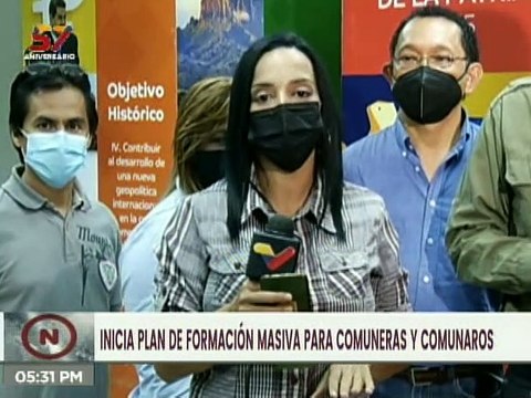 Entérate | Arranca Plan de Formación enmarcado en el Plan de la Patria para Comuneros y Comuneras