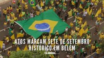 Atos marcam Sete de Setembro histórico em Belém