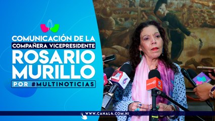 Comunicación Compañera Rosario Murillo, 7 de septiembre de 2021