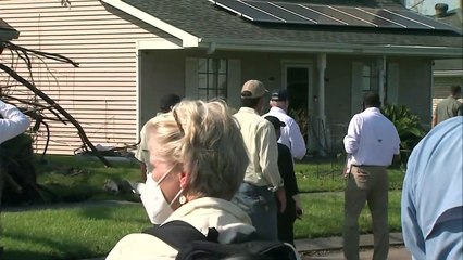 Biden Louisianában vette szemügyre az Ida pusztítását