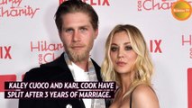 Kaley Cuoco and Husband Karl Cook Split After 3 Years of Marriage