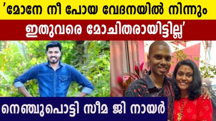 നന്ദുവിന്റെ പിറന്നാൾ ദിനത്തിൽ കുറിപ്പുമായി നടി സീമ ജി നായർ