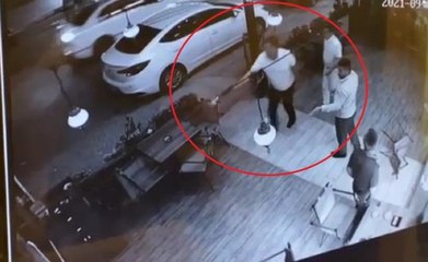 Husumetlisine defalarca ateş etti