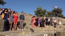Turizm ve sağlıkçılara mezuniyet töreni