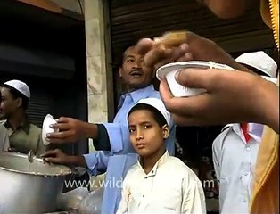 Goat for sacrifice on Eid al-Adha in Delhi