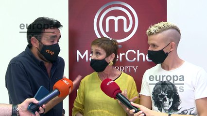 Juanma, Verónica y Arkano están contentos con su paso por Masterchef